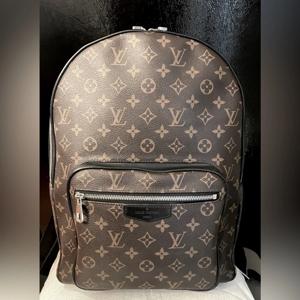 Louis Vuitton Brown Monogram Canvas Backpack
